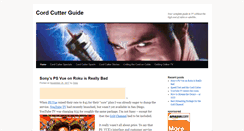 Desktop Screenshot of cordcutterguide.com